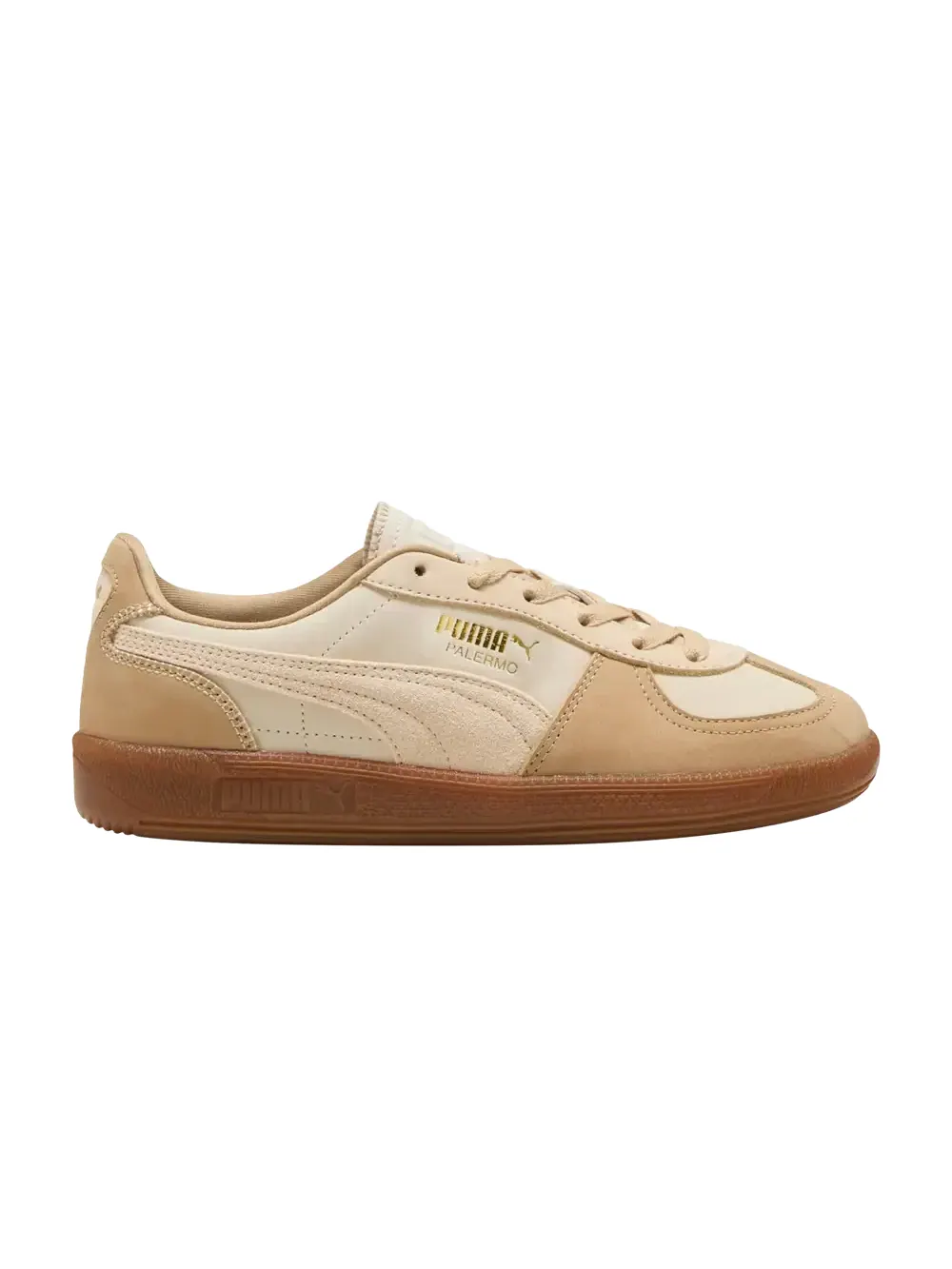 Кроссовки Puma Wmns Palermo Lux — изображение 1 из 1, бежевый/слоновая кость
