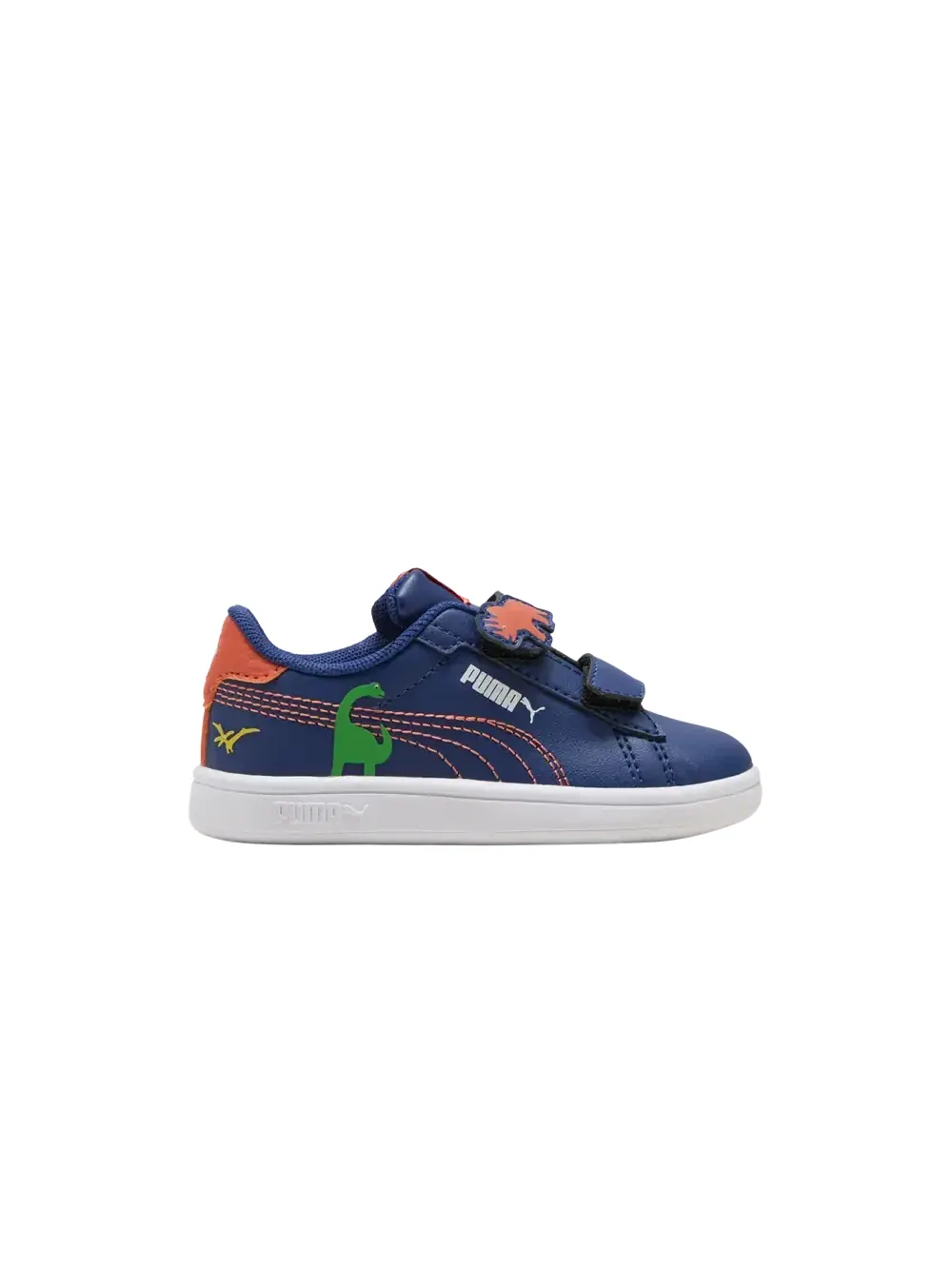 Детские кроссовки Puma Smash 3.0 Dino Toddler — изображение 1 из 1, синий/зеленый