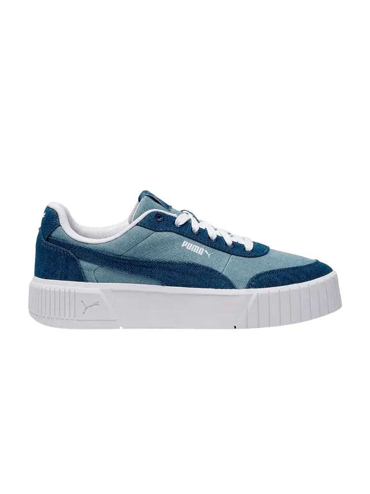 Кроссовки Puma Wmns Carina 'Mia Denim' — изображение 1 из 1, джинсовый синий/белый