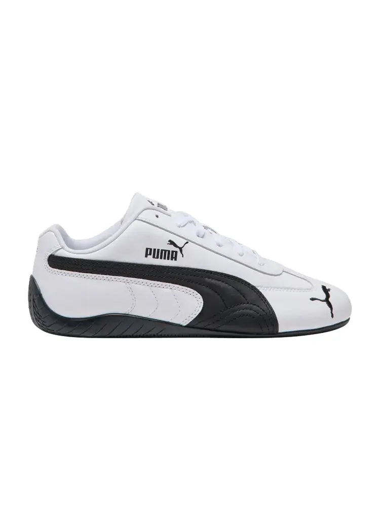 Кроссовки Puma Wmns Speedcat Full Leather 'White Black' — изображение 1 из 1, белый/черный
