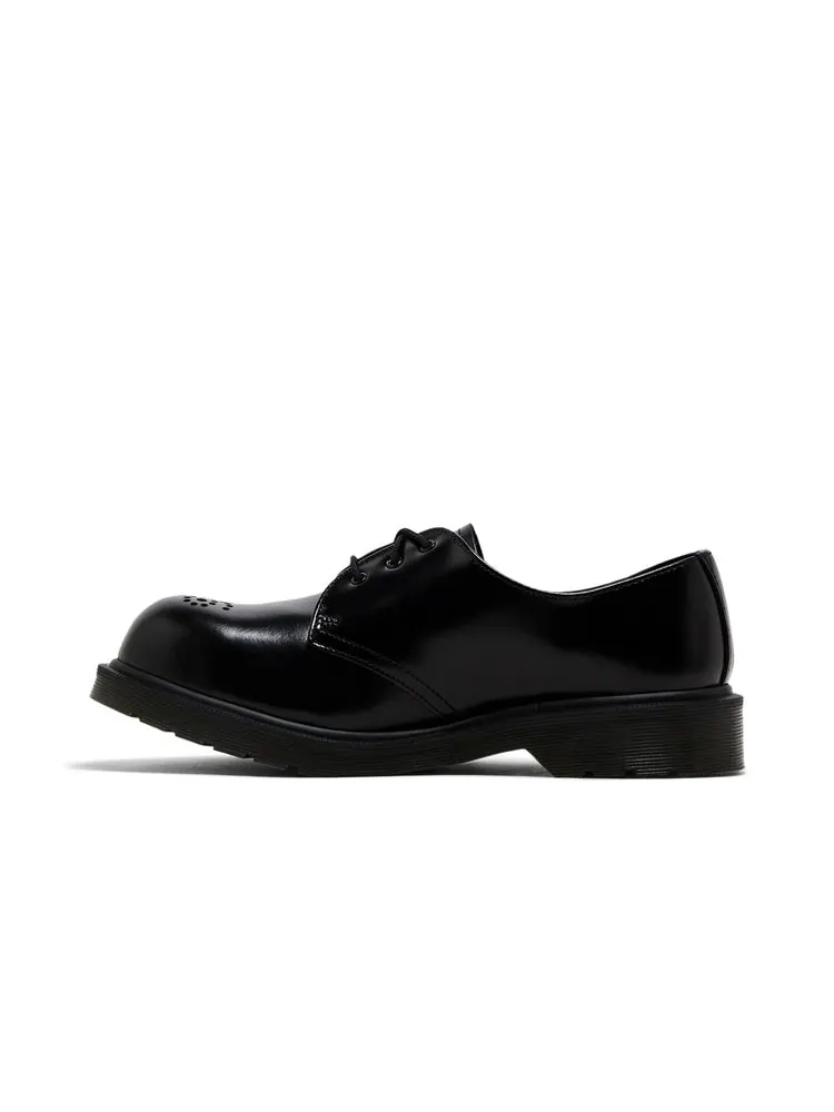 Кроссовки Dr. Martens 1461 Leather Steel Toe, кожаные — изображение 3 из 8, черный