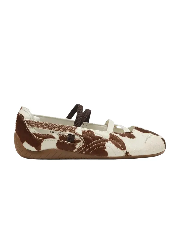 Кроссовки Puma Wmns Speedcat Ballet, Animal Pack - Cow — изображение 1 из 2, коричневый