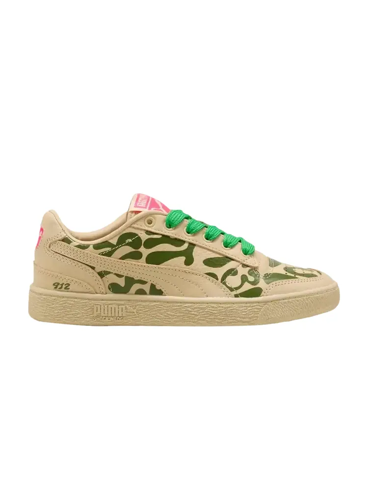 Кроссовки Flaujae x Puma Wmns Majesty — изображение 1 из 1, зеленый розовый