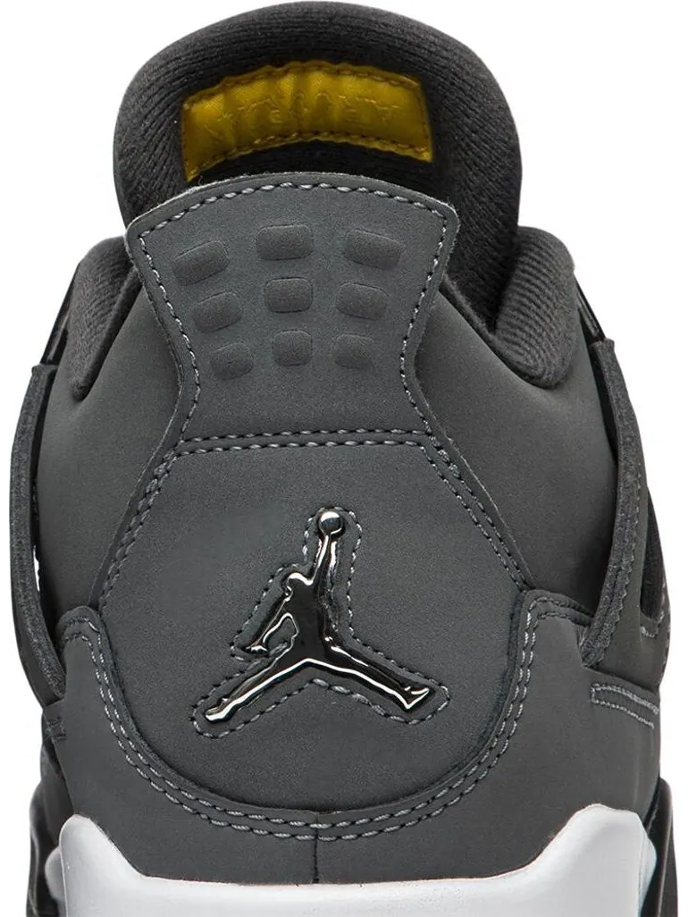 Кроссовки Air Jordan 4 Retro GS Cool Grey 2019 — изображение 7 из 8, серый