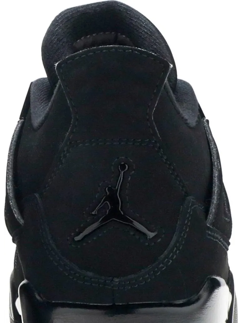 Кроссовки Air Jordan 4 Retro GS Black Cat 2020 — изображение 7 из 8, черный