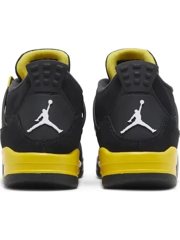 Кроссовки Air Jordan 4 Retro GS 'Thunder' 2023 — изображение 6 из 8, черный