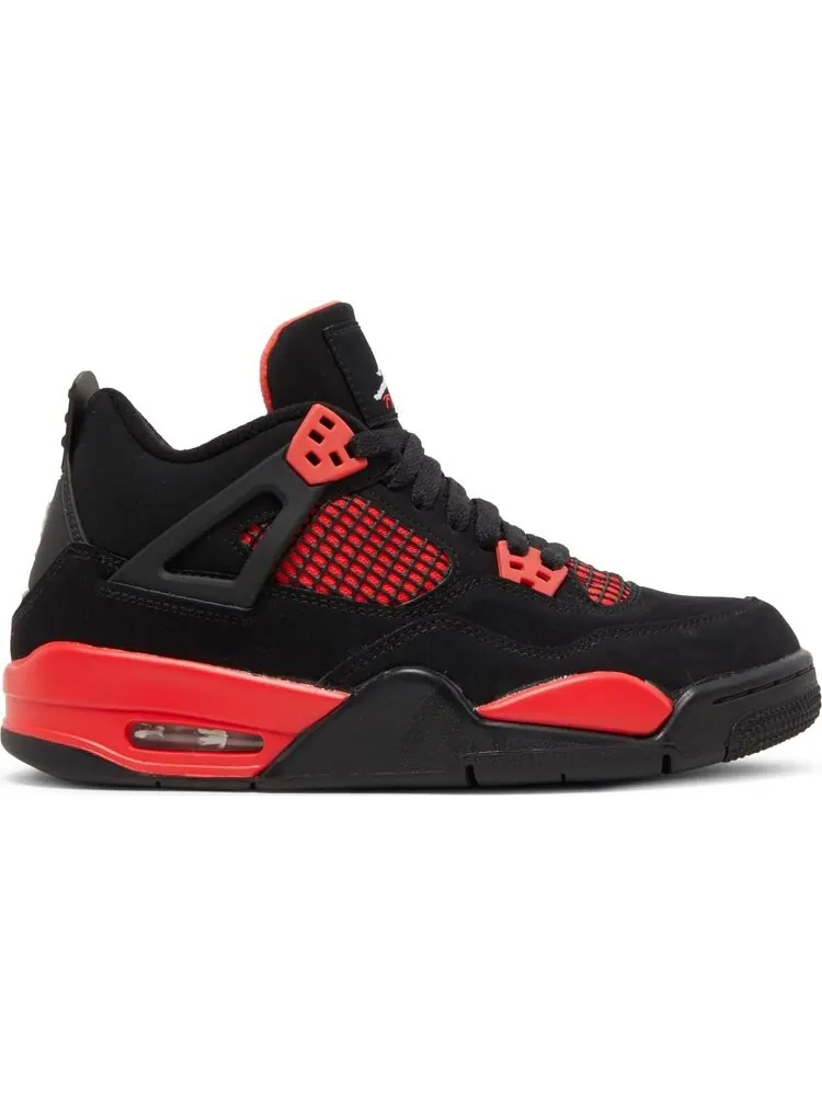 Кроссовки Air Jordan 4 Retro GS Red Thunder — изображение 1 из 8, красный