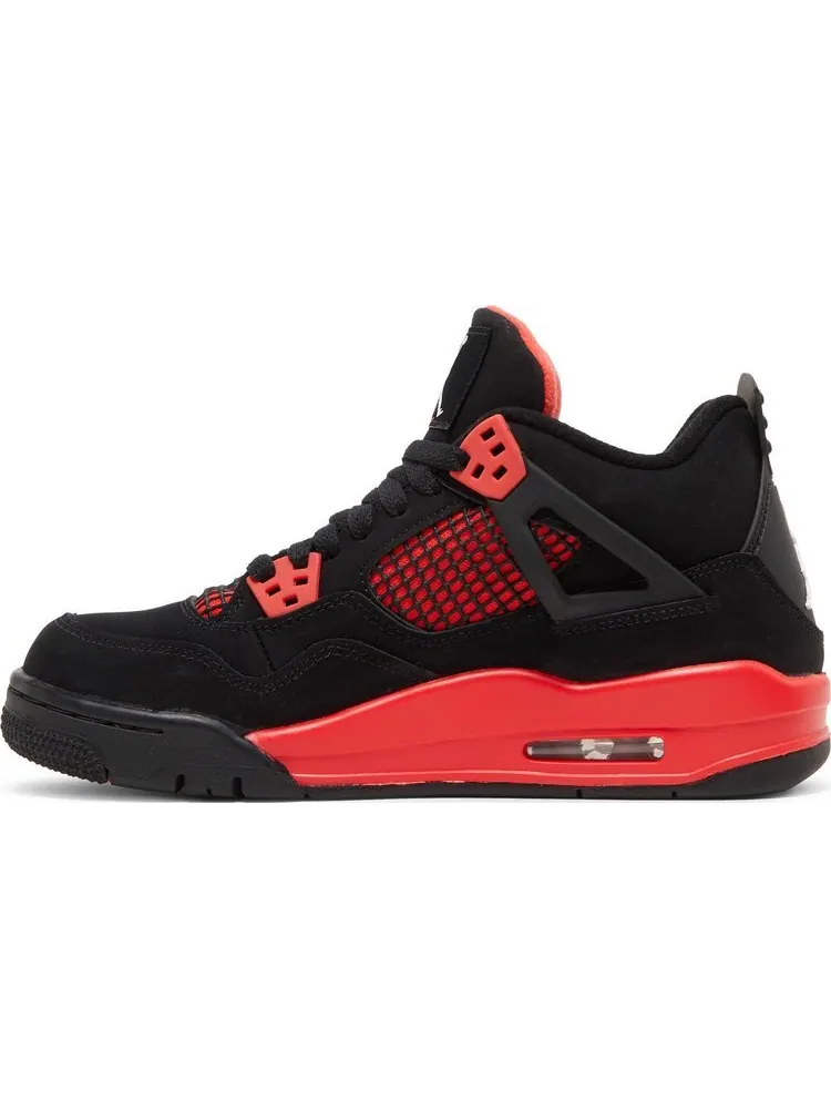 Кроссовки Air Jordan 4 Retro GS Red Thunder — изображение 3 из 8, красный