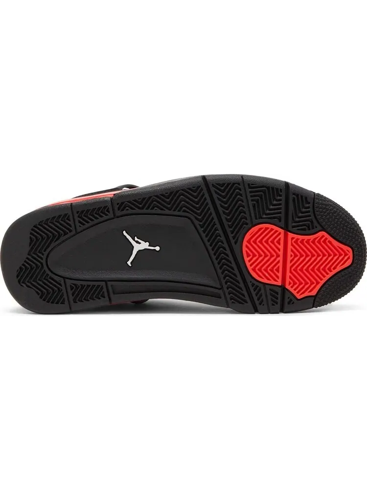 Кроссовки Air Jordan 4 Retro GS Red Thunder — изображение 4 из 8, красный