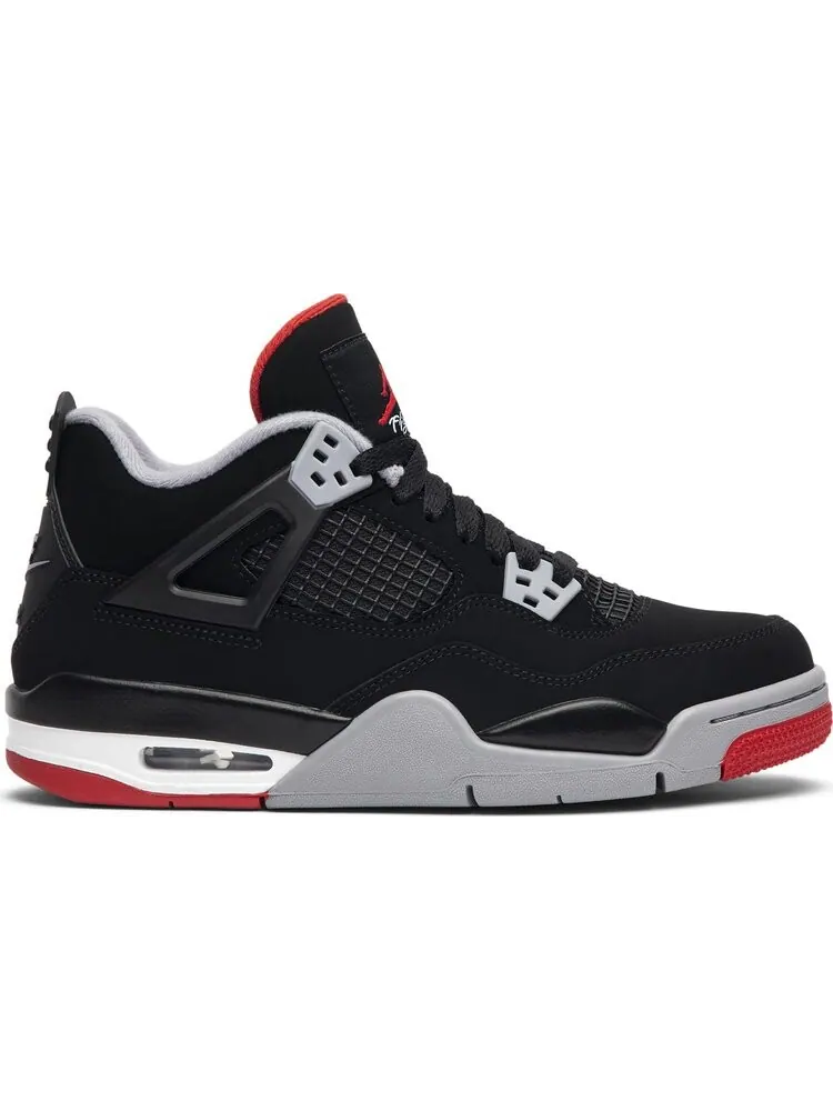 Кроссовки Air Jordan 4 Retro OG GS Bred 2019 — изображение 1 из 8, черный