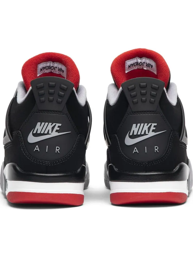 Кроссовки Air Jordan 4 Retro OG GS Bred 2019 — изображение 6 из 8, черный