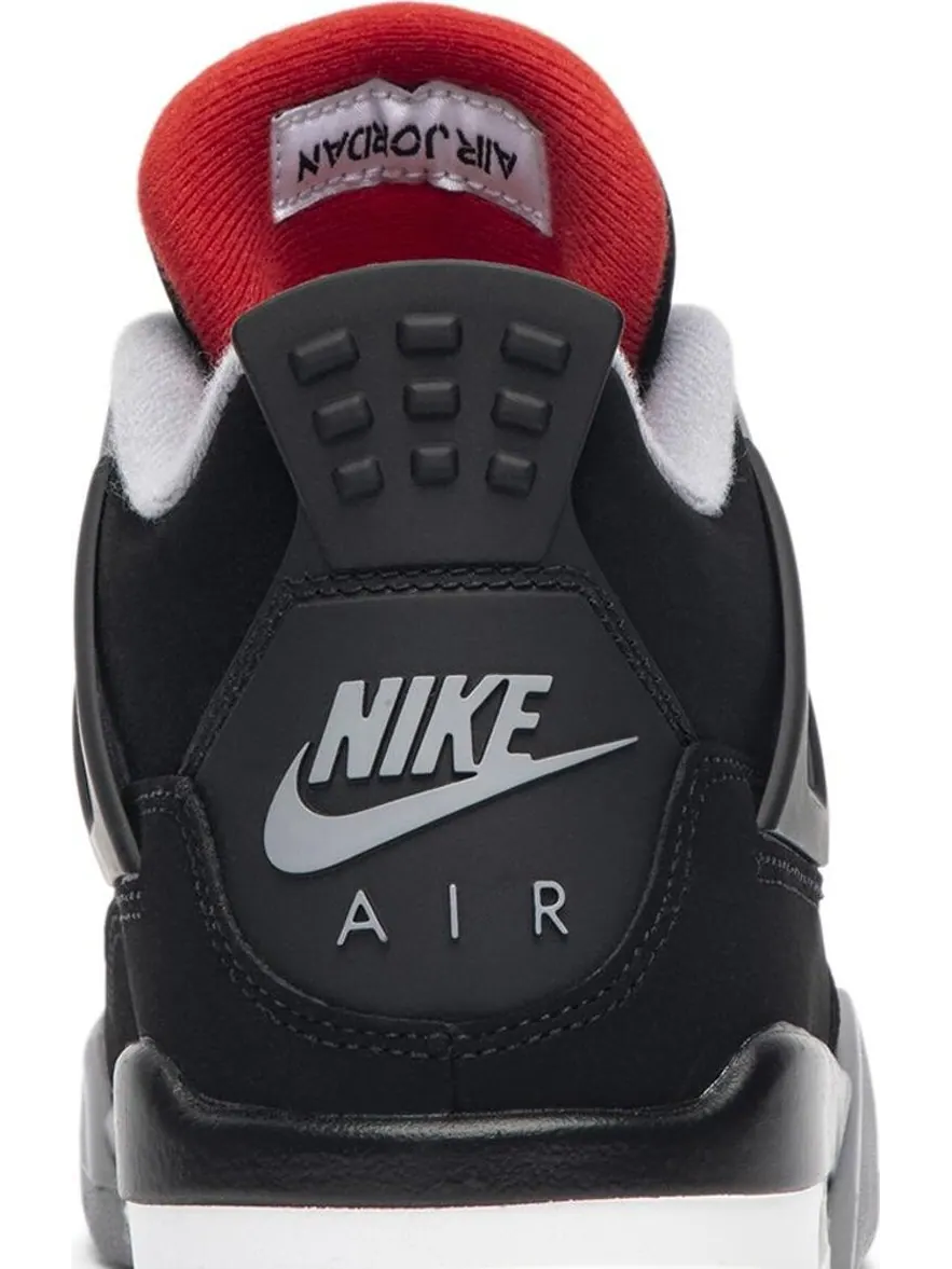Кроссовки Air Jordan 4 Retro OG GS Bred 2019 — изображение 7 из 8, черный