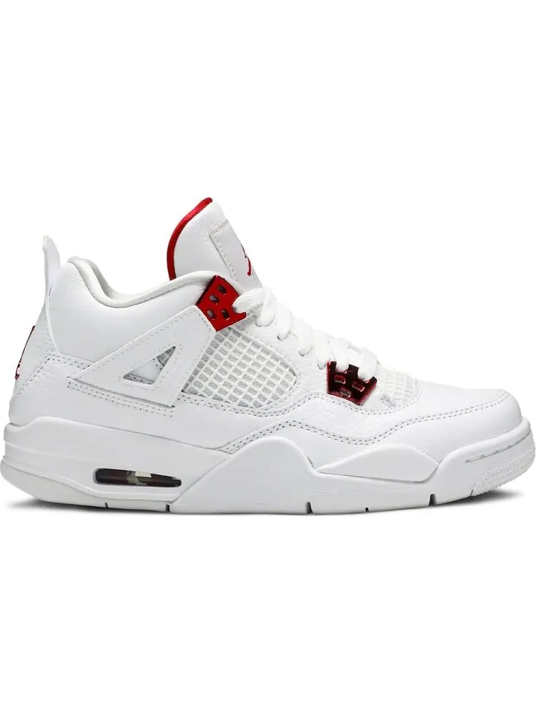 Кроссовки Air Jordan 4 Retro GS Red Metallic — изображение 1 из 8, красный