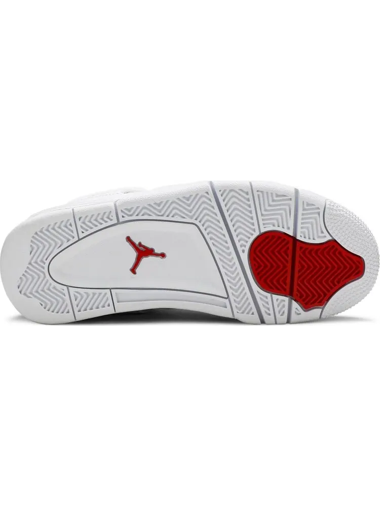 Кроссовки Air Jordan 4 Retro GS Red Metallic — изображение 4 из 8, красный