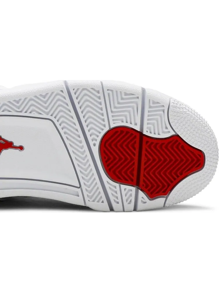 Кроссовки Air Jordan 4 Retro GS Red Metallic — изображение 5 из 8, красный
