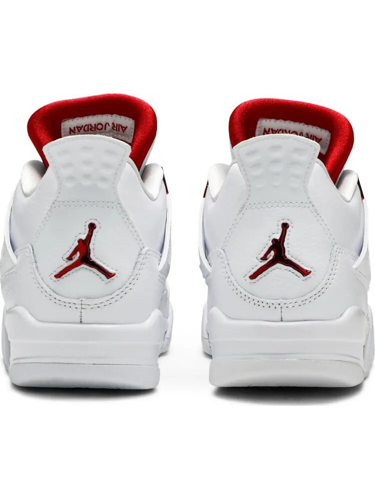 Кроссовки Air Jordan 4 Retro GS Red Metallic — изображение 6 из 8, красный