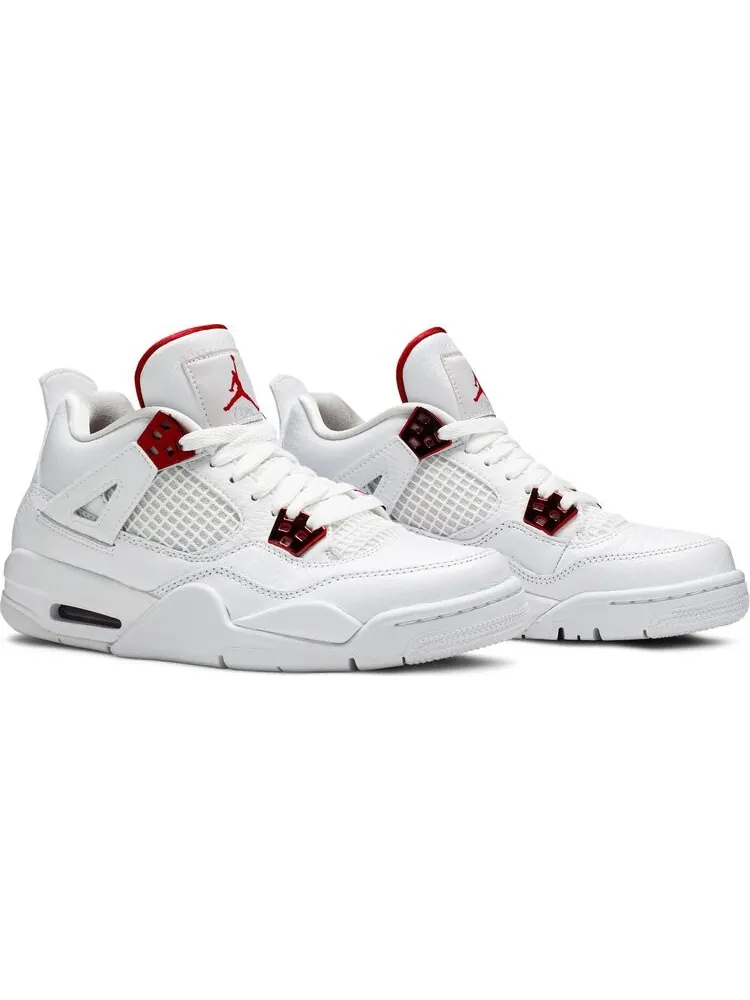 Кроссовки Air Jordan 4 Retro GS Red Metallic — изображение 8 из 8, красный