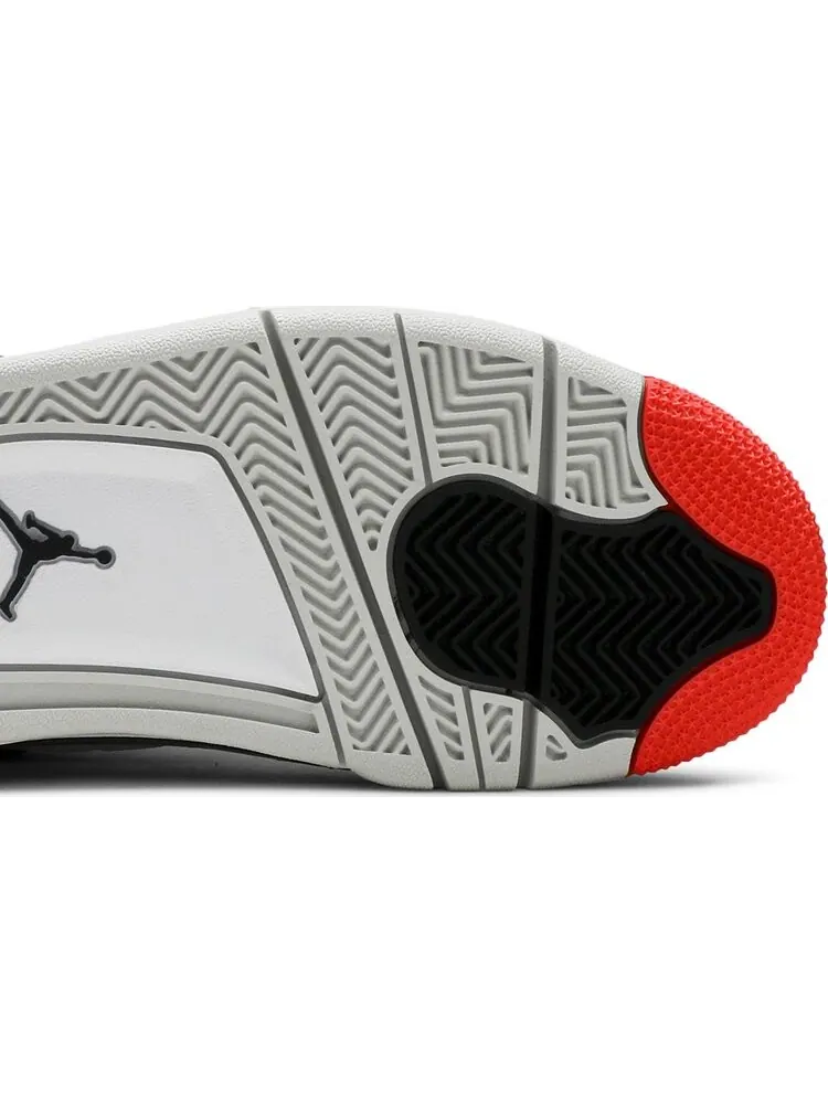 Кроссовки Air Jordan 4 Retro GS Pale Citron — изображение 4 из 7, белый
