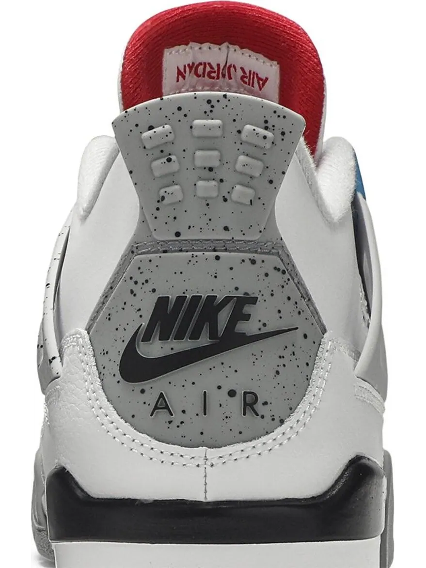 Кроссовки Air Jordan 4 Retro SE GS What The 4 — изображение 7 из 8, белый