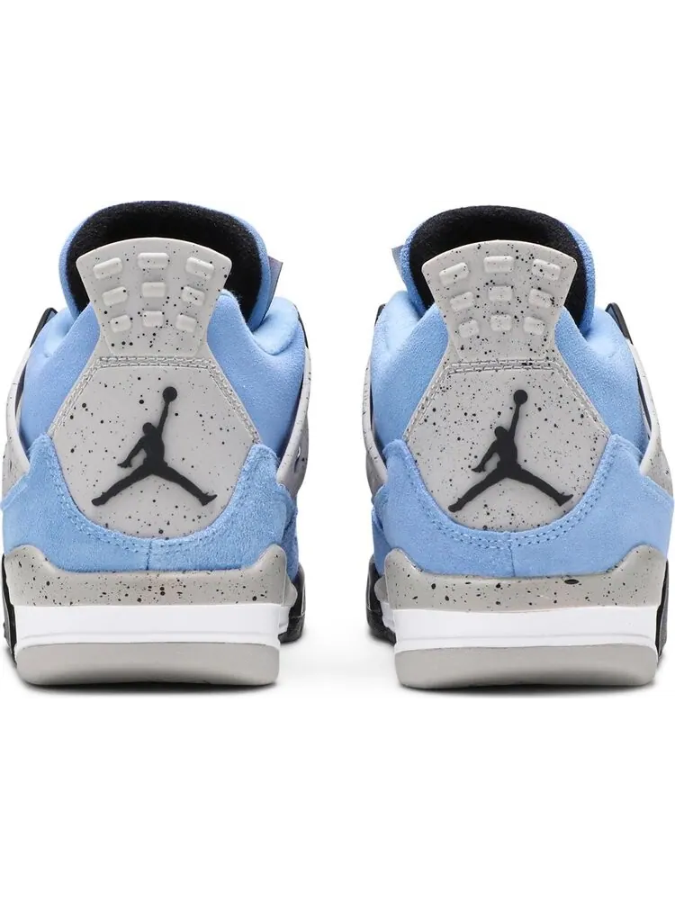 Кроссовки Air Jordan 4 Retro GS University Blue — изображение 6 из 8, синий