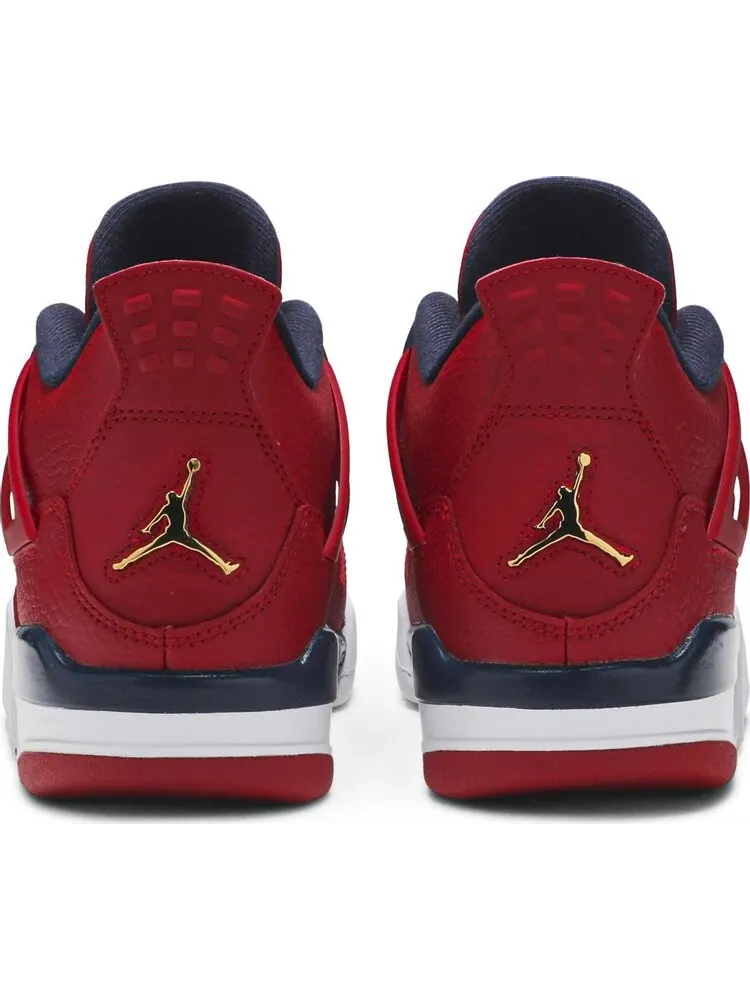 Кроссовки Air Jordan 4 Retro GS FIBA — изображение 6 из 8, красный
