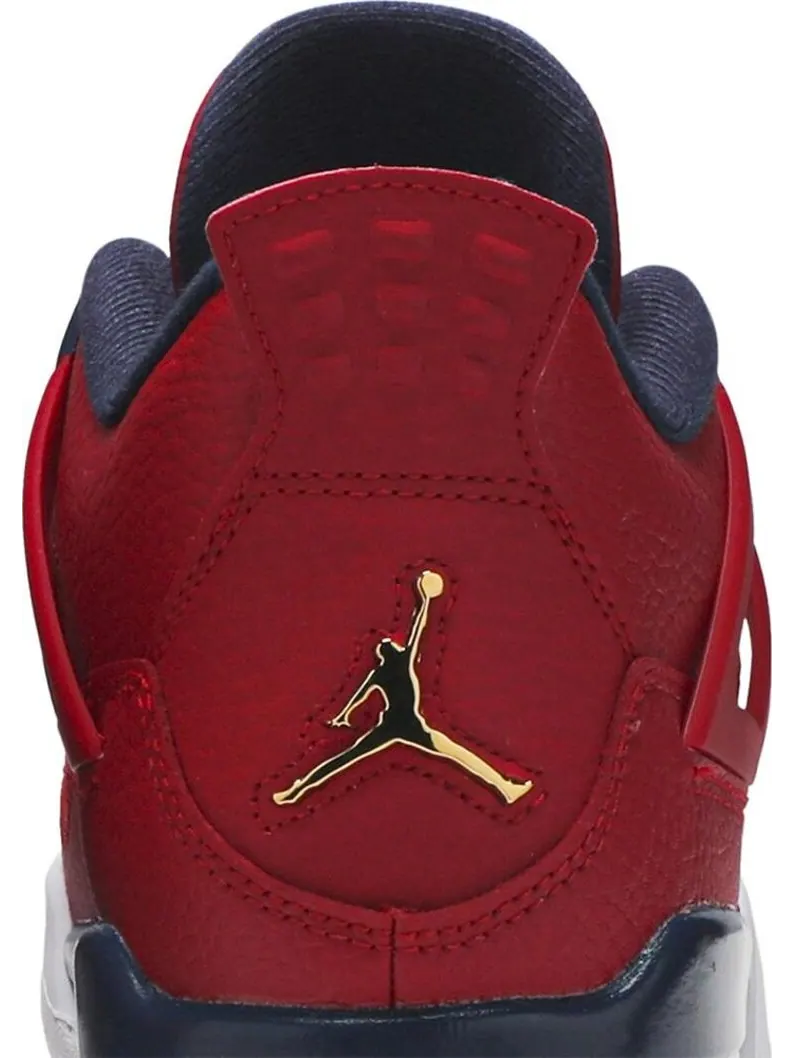 Кроссовки Air Jordan 4 Retro GS FIBA — изображение 7 из 8, красный