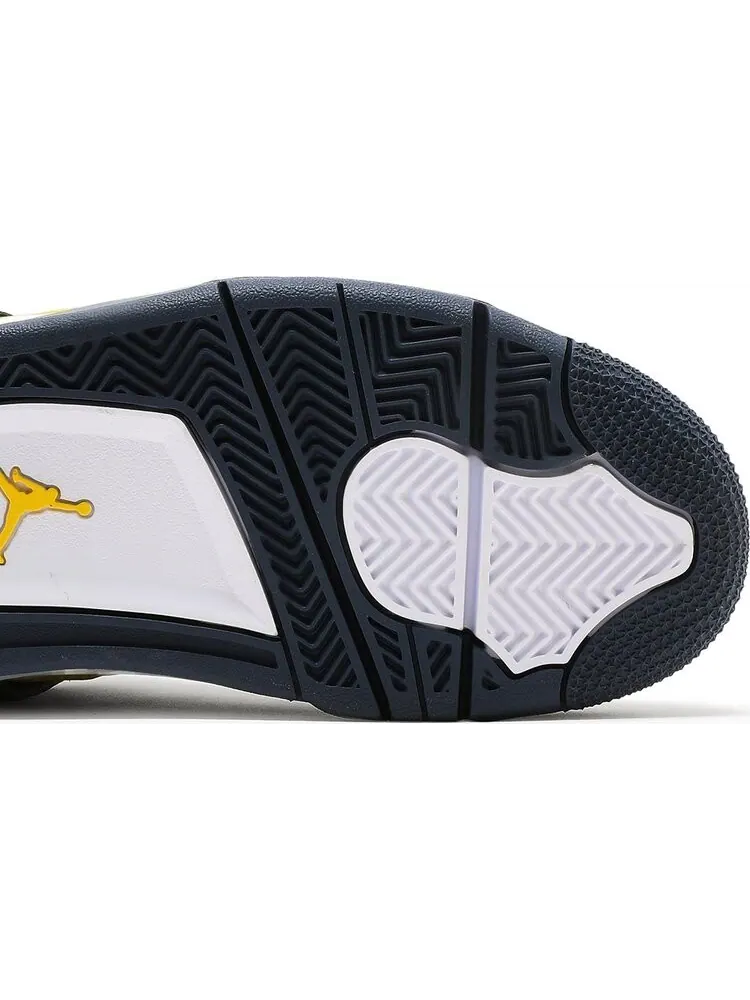Кроссовки Air Jordan 4 Retro GS Lightning 2021 — изображение 5 из 8, желтый