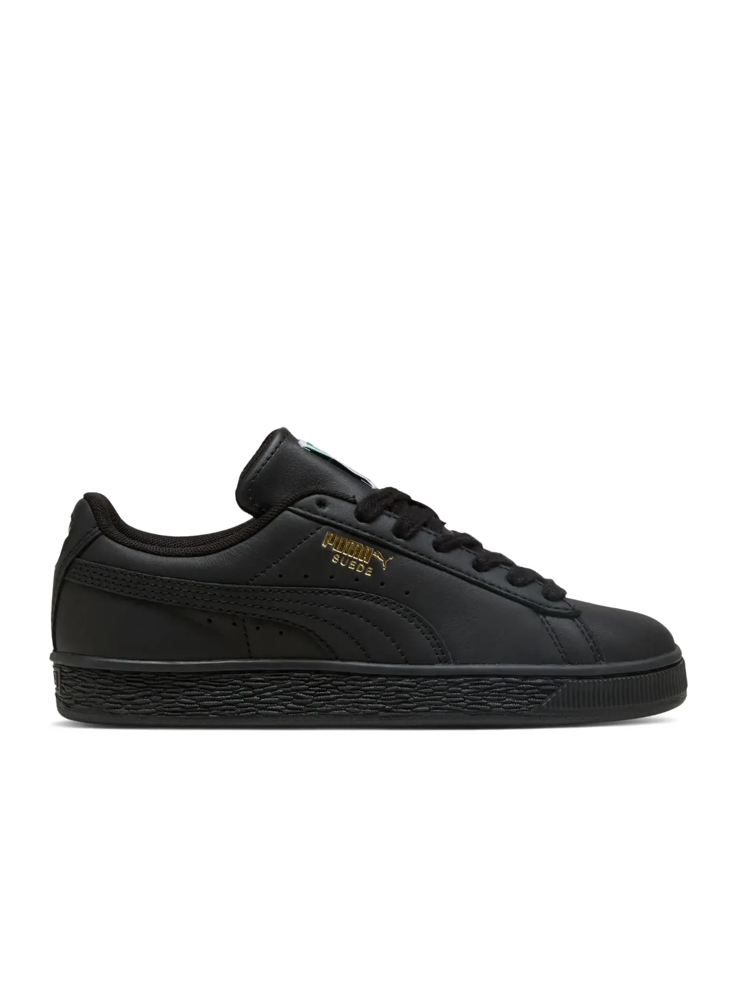 Кроссовки Puma Suede GS — изображение 1 из 1, черный/зеленый
