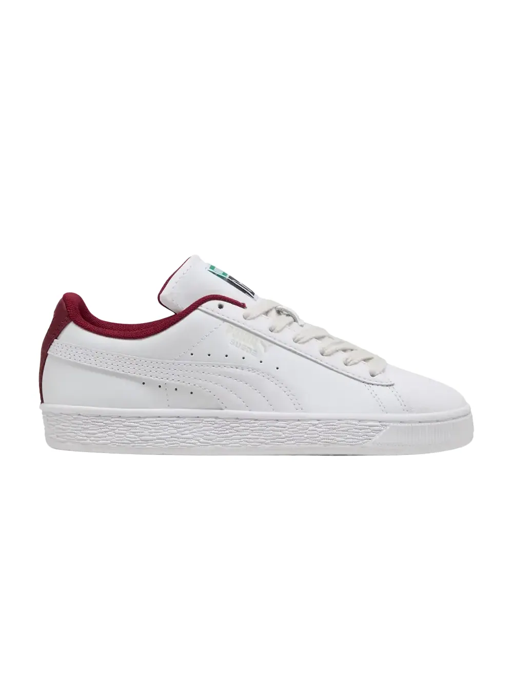 Кроссовки Puma Suede GS — изображение 1 из 1, белый/красный