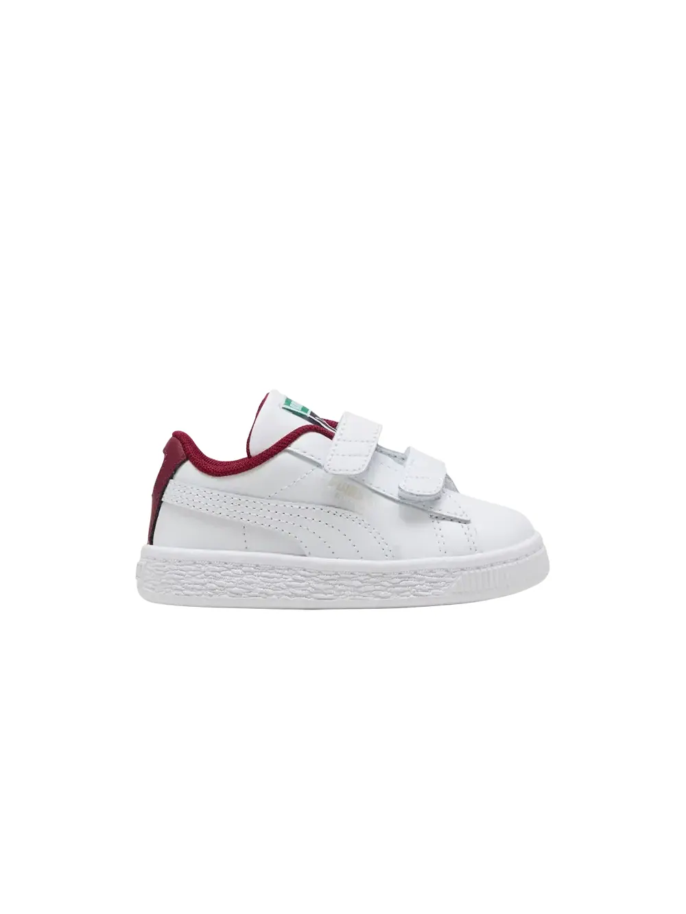 Детские кроссовки Puma Suede Toddler — изображение 1 из 1, белый/красный