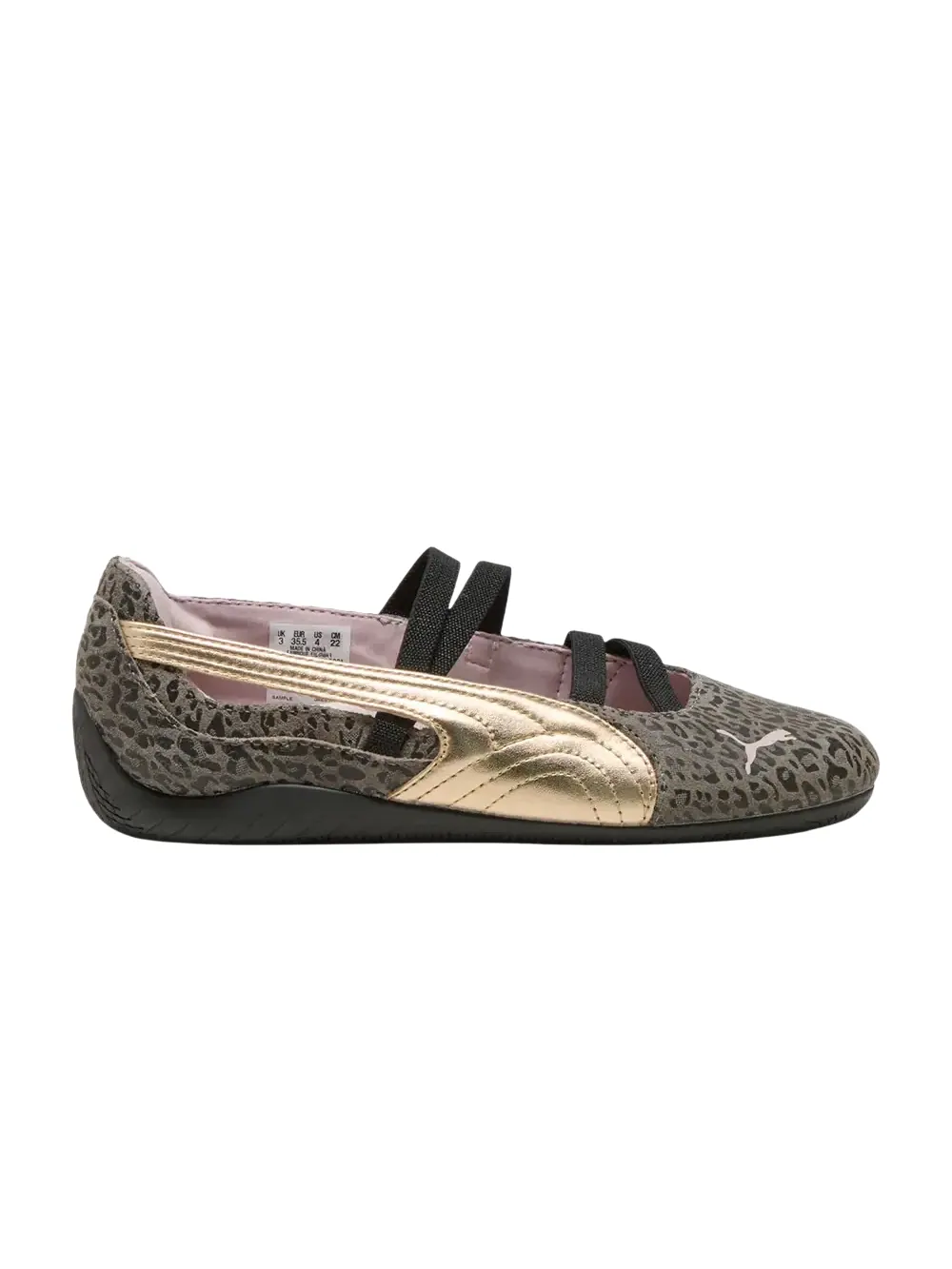 Кроссовки Puma Speed Ballet Leogirl Big Kid — изображение 1 из 1, золотистый