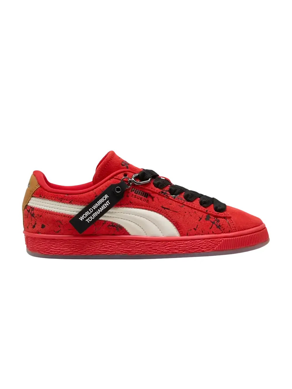 Кроссовки Street Fighter x PUMA Suede — изображение 1 из 1, красный/черный-белый
