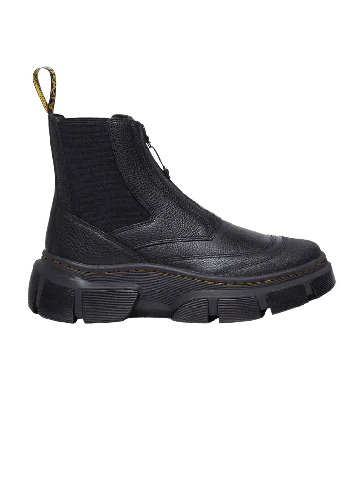 Ботинки челси Dr. Martens DMXL кожаные с передней молнией — изображение 1 из 1, черный