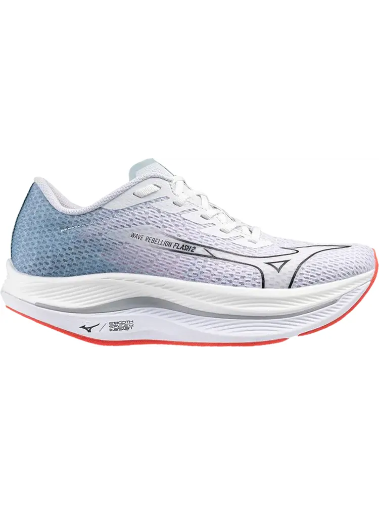Кроссовки Wmns Wave Rebellion Flash 2 'White Blue' — изображение 1 из 1, белый