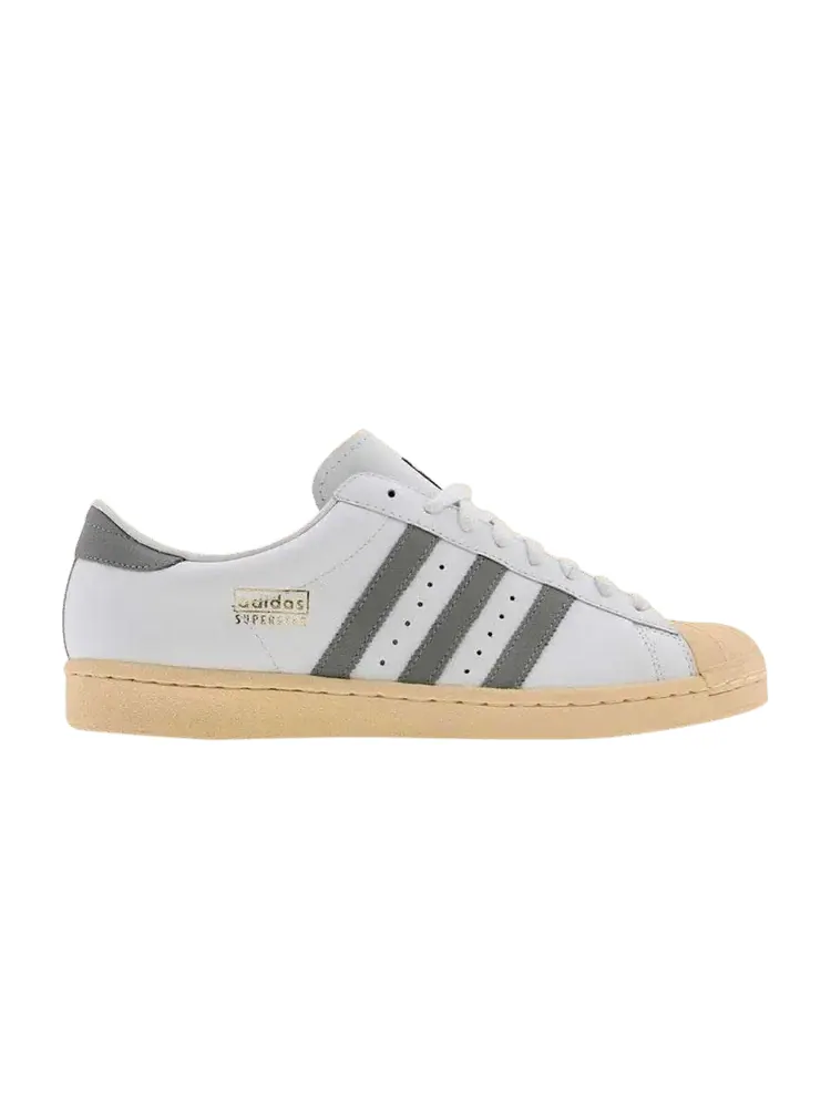 Кроссовки adidas Superstar Vintage — изображение 1 из 1, белый/серый