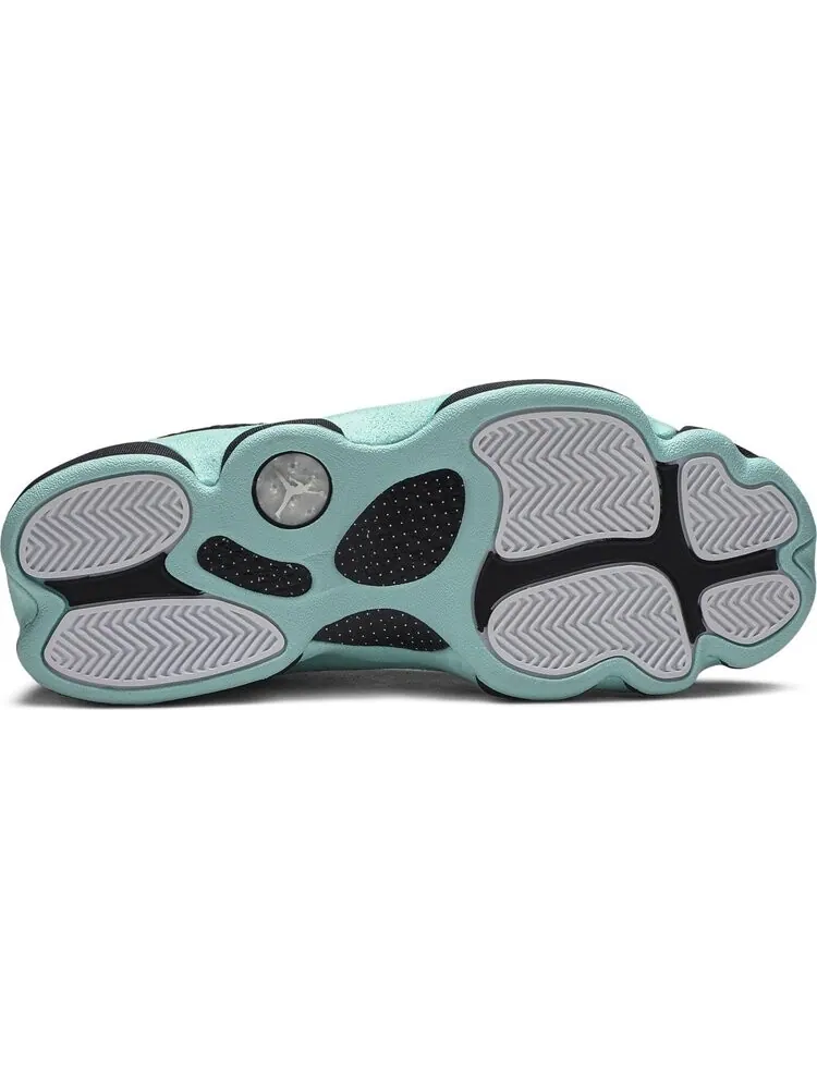 Кроссовки Air Jordan 13 Retro Island Green — изображение 4 из 8, зеленый