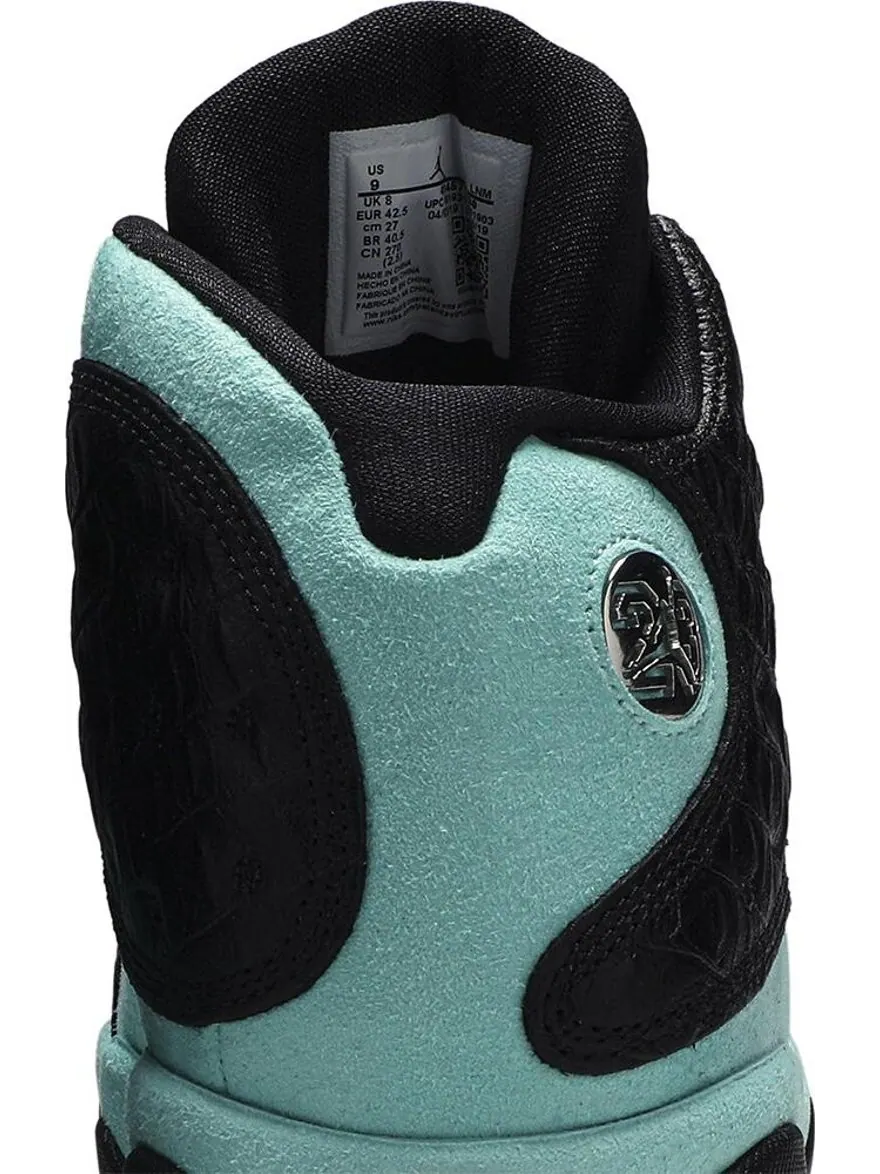 Кроссовки Air Jordan 13 Retro Island Green — изображение 7 из 8, зеленый