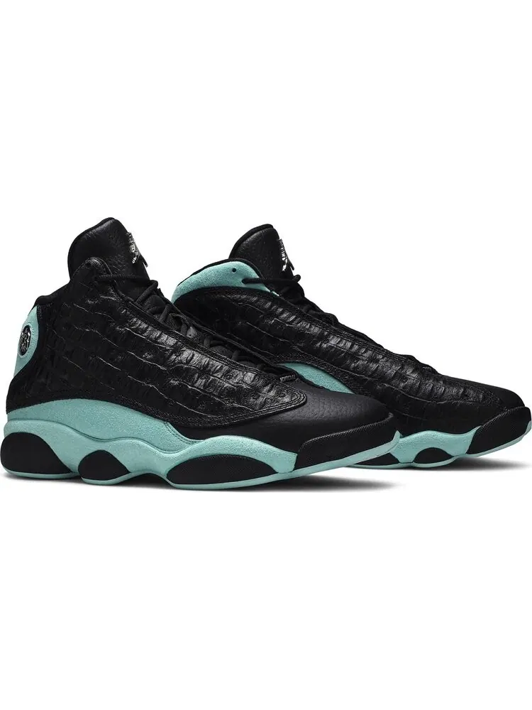 Кроссовки Air Jordan 13 Retro Island Green — изображение 8 из 8, зеленый