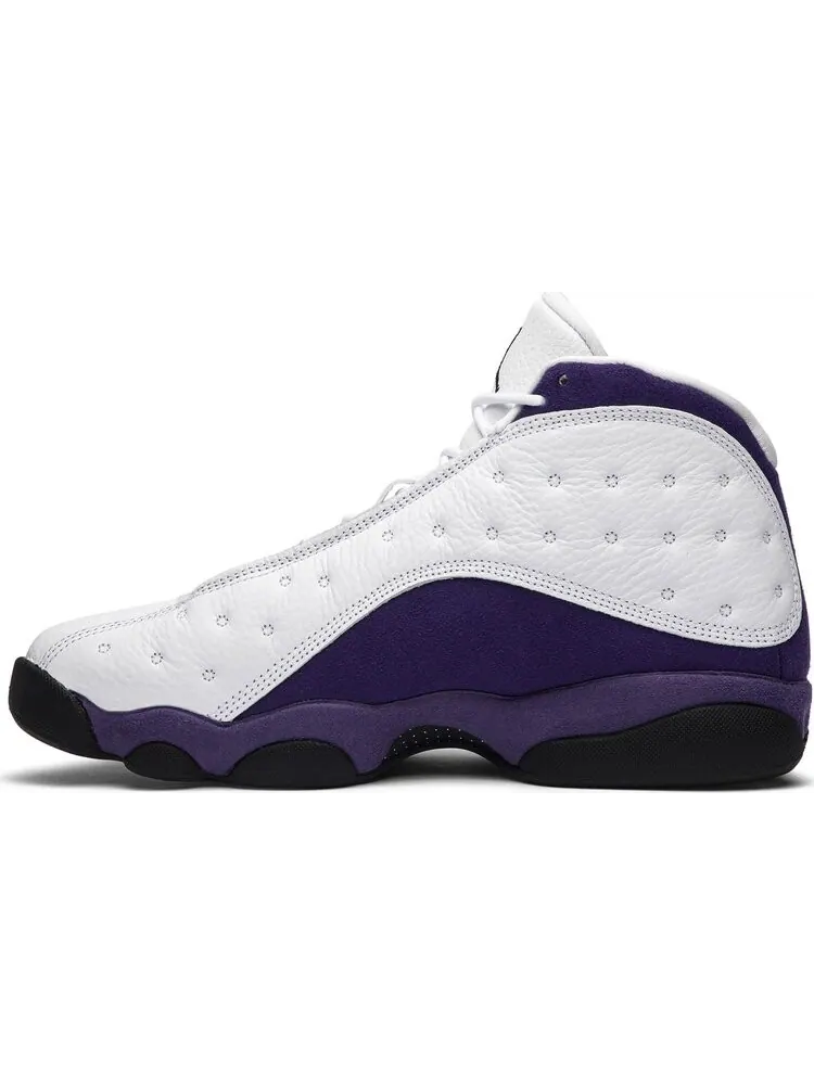 Кроссовки Air Jordan 13 Retro Lakers — изображение 3 из 8, фиолетовый