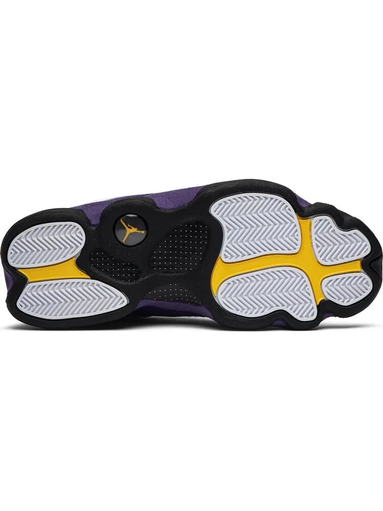 Кроссовки Air Jordan 13 Retro Lakers — изображение 4 из 8, фиолетовый
