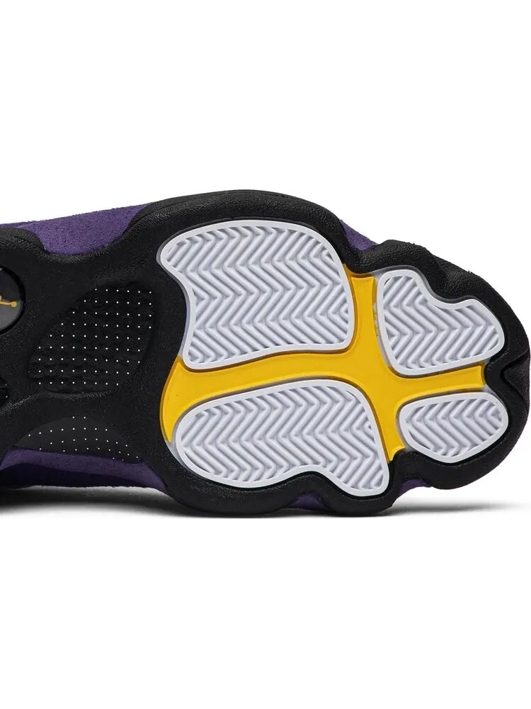 Кроссовки Air Jordan 13 Retro Lakers — изображение 5 из 8, фиолетовый
