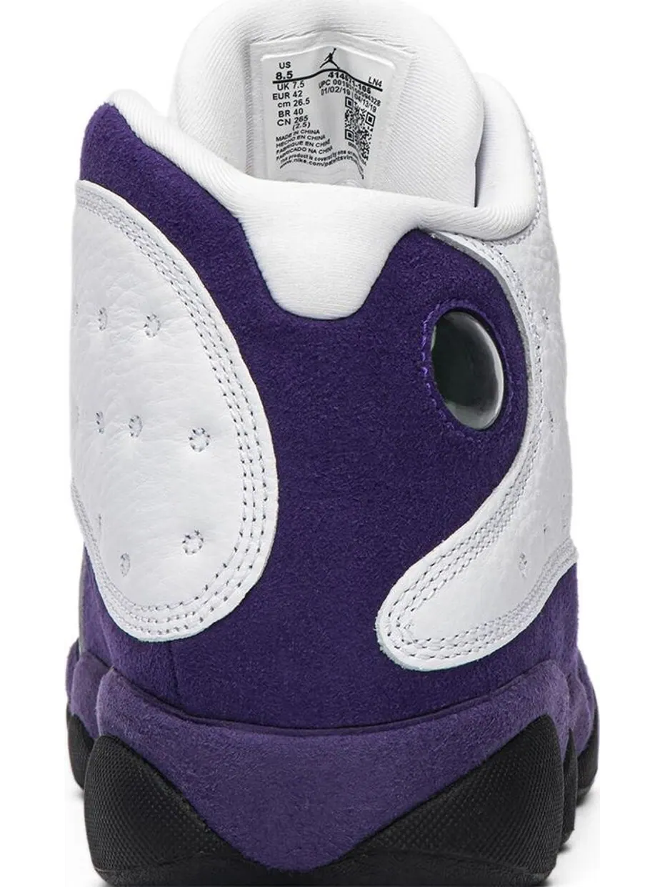 Кроссовки Air Jordan 13 Retro Lakers — изображение 7 из 8, фиолетовый
