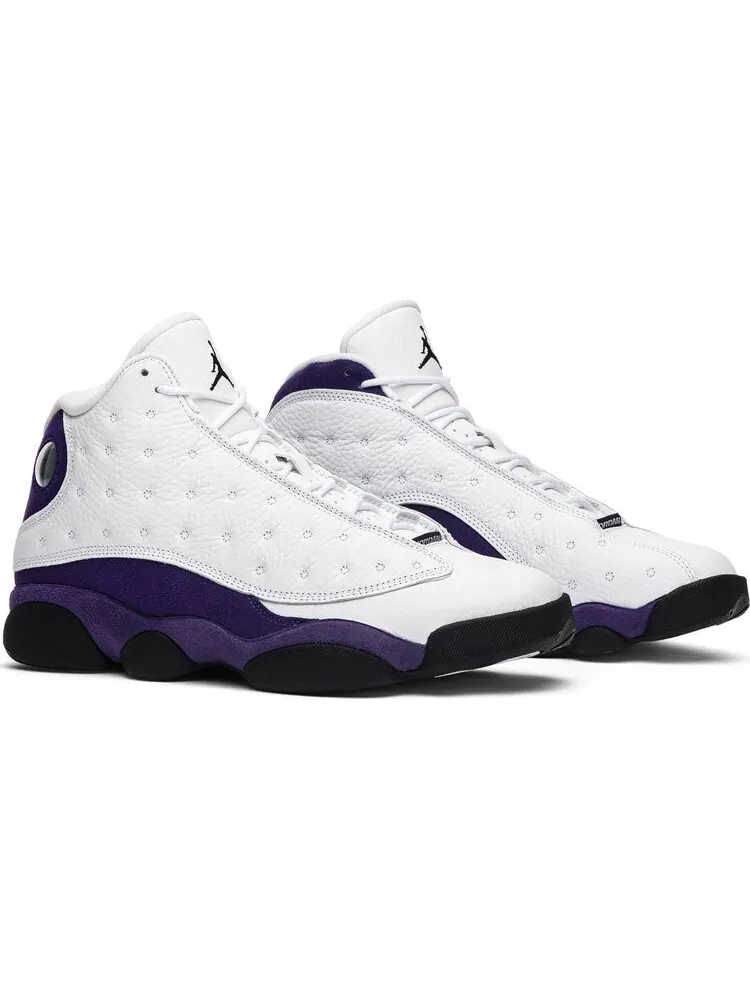 Кроссовки Air Jordan 13 Retro Lakers — изображение 8 из 8, фиолетовый