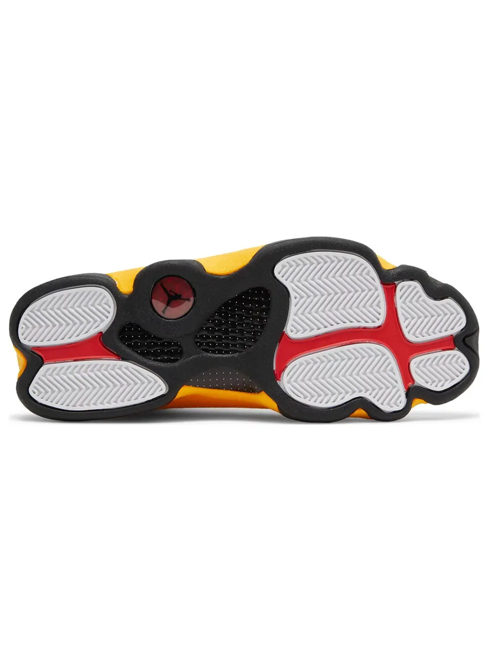 Кроссовки Nike Air Jordan 13 Retro Del Sol — изображение 2 из 8, белый/желтый