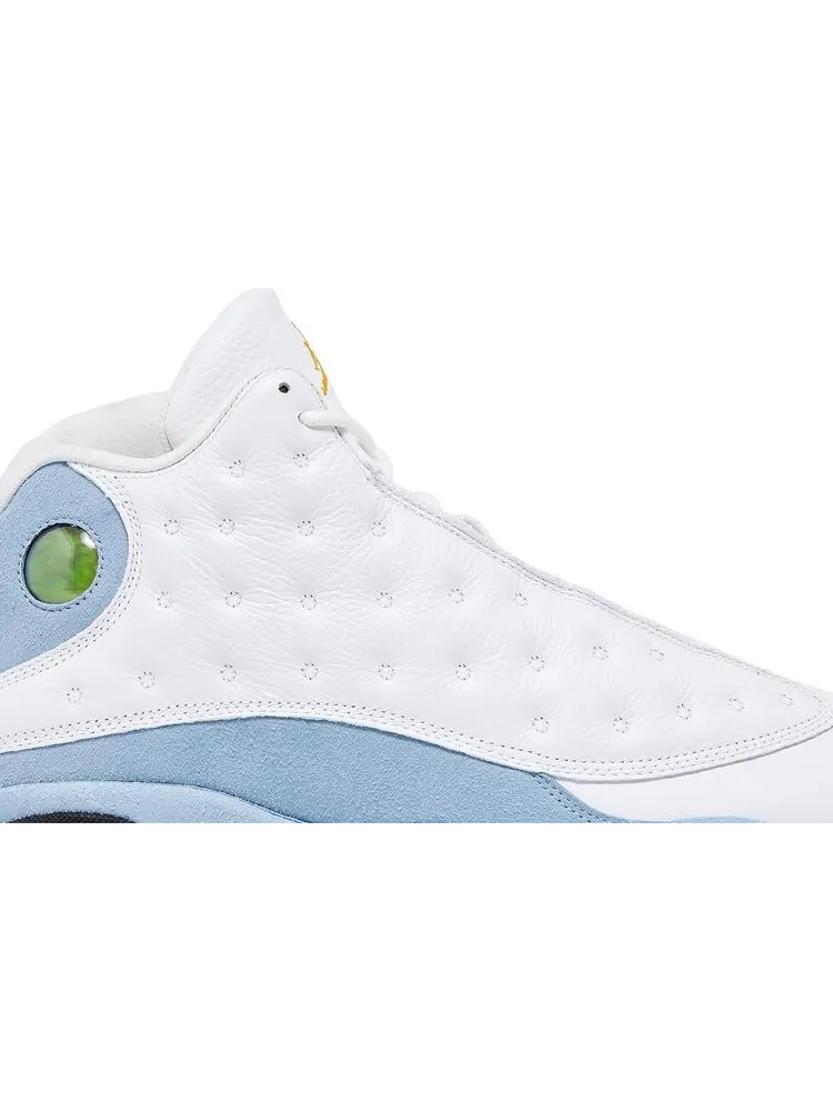 Кроссовки Air Jordan 13 Retro 'Blue Grey' — изображение 2 из 4, белый