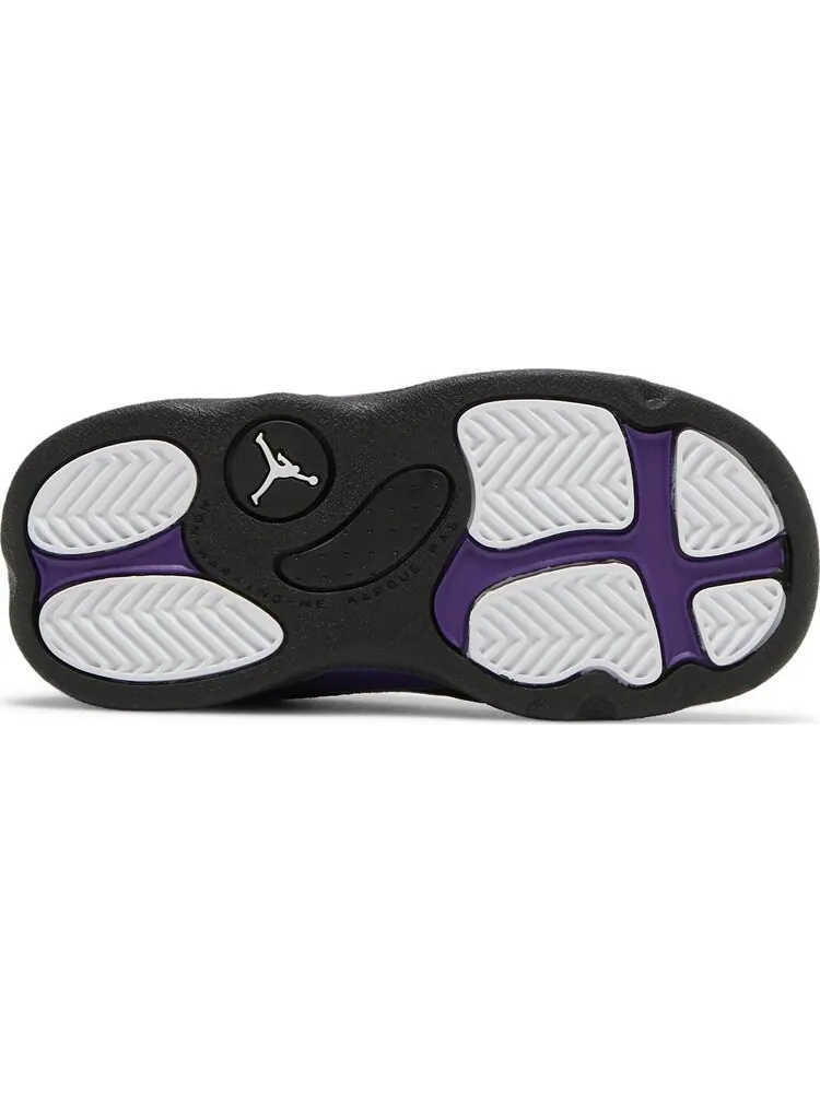 Кроссовки Air Jordan 13 Retro TD Court Purple — изображение 4 из 8, черный