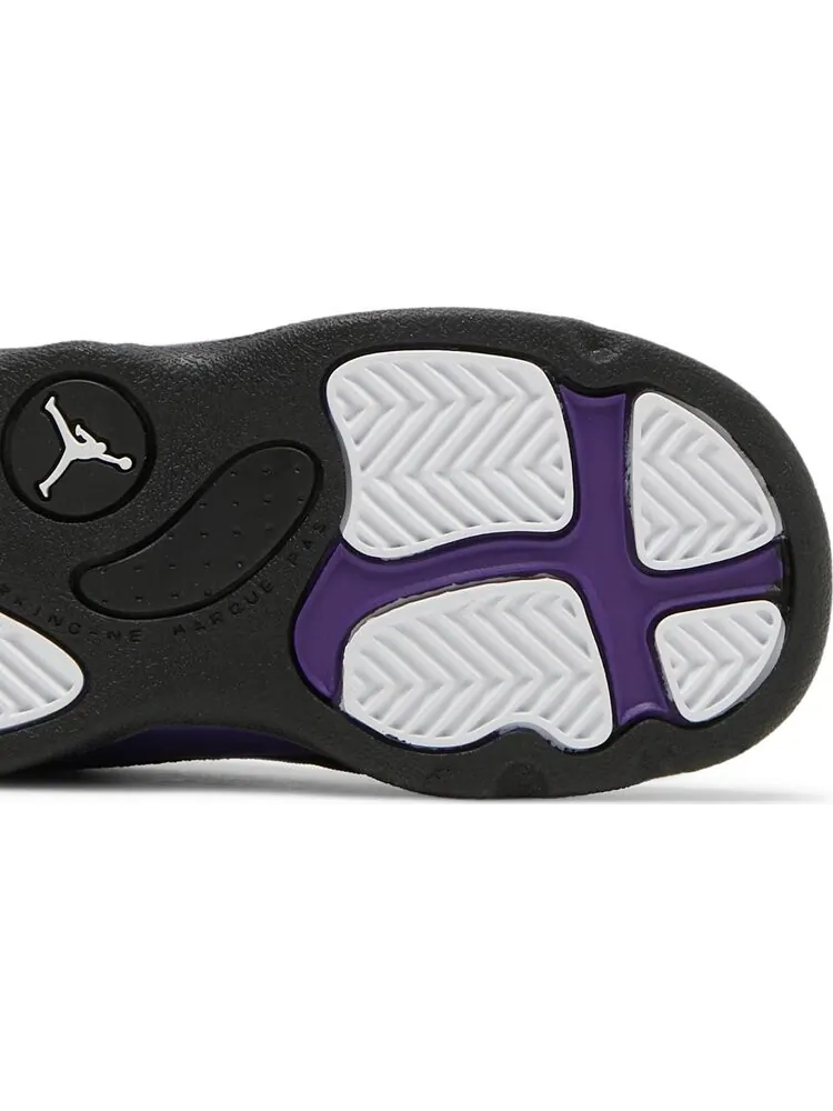 Кроссовки Air Jordan 13 Retro TD Court Purple — изображение 5 из 8, черный