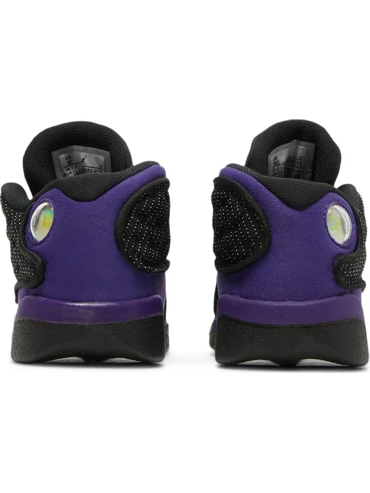 Кроссовки Air Jordan 13 Retro TD Court Purple — изображение 6 из 8, черный
