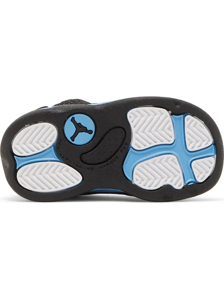 Кроссовки Air Jordan 13 Retro TD Black University Blue — изображение 4 из 8, черный