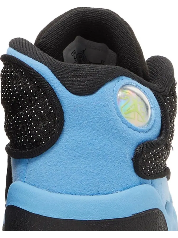 Кроссовки Air Jordan 13 Retro TD Black University Blue — изображение 7 из 8, черный